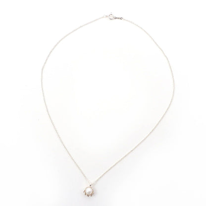 Tiffany & Co Paloma Picasso Olive Leaf Pendant Pearl Purchased November — view 3