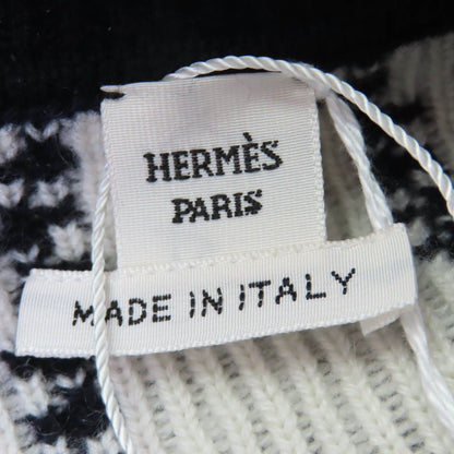 Hermes Brides de Gala Ceremony Bridle Cashmere Long Sleeve Knit Cardigan Dark — view 7