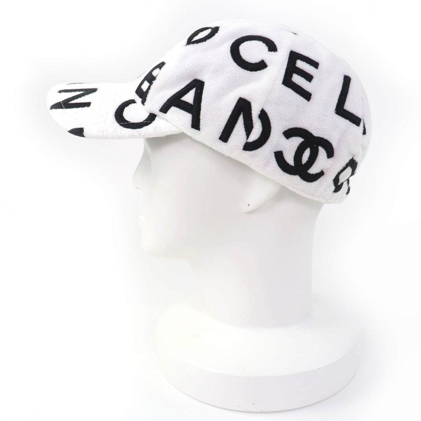 Chanel Cotton 100% CC Logo Hat — view 3