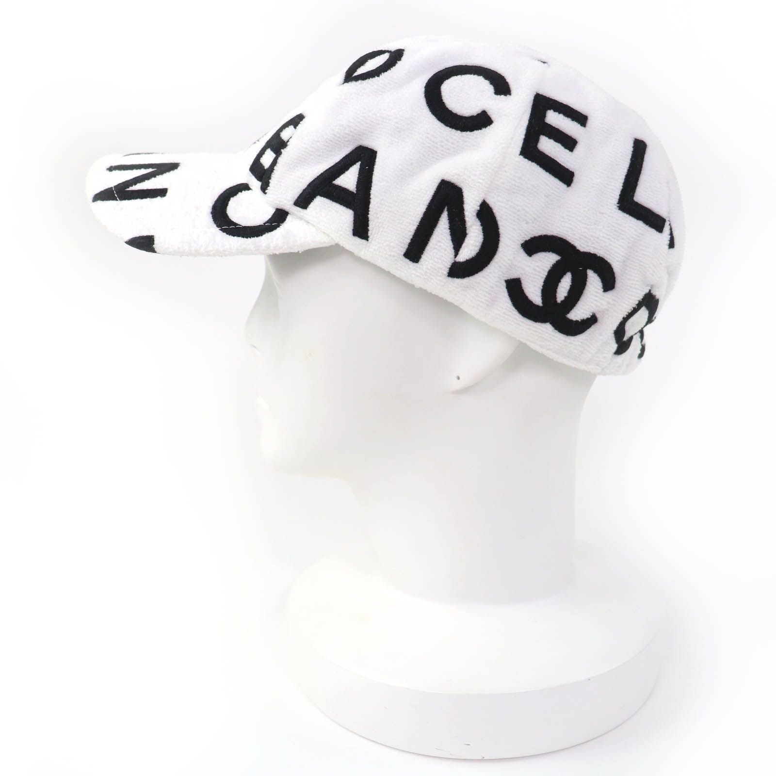 Chanel Cotton 100% CC Logo Hat — view 3