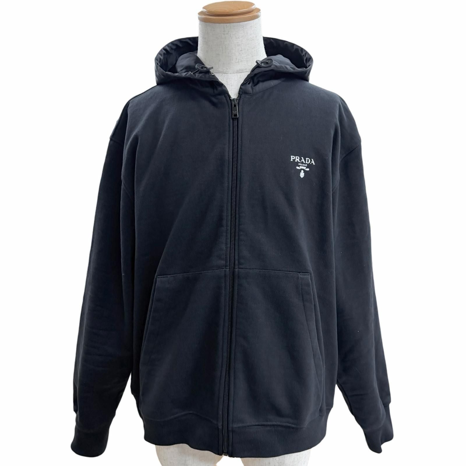 Prada Re-Nylon Cotton Hoodie
