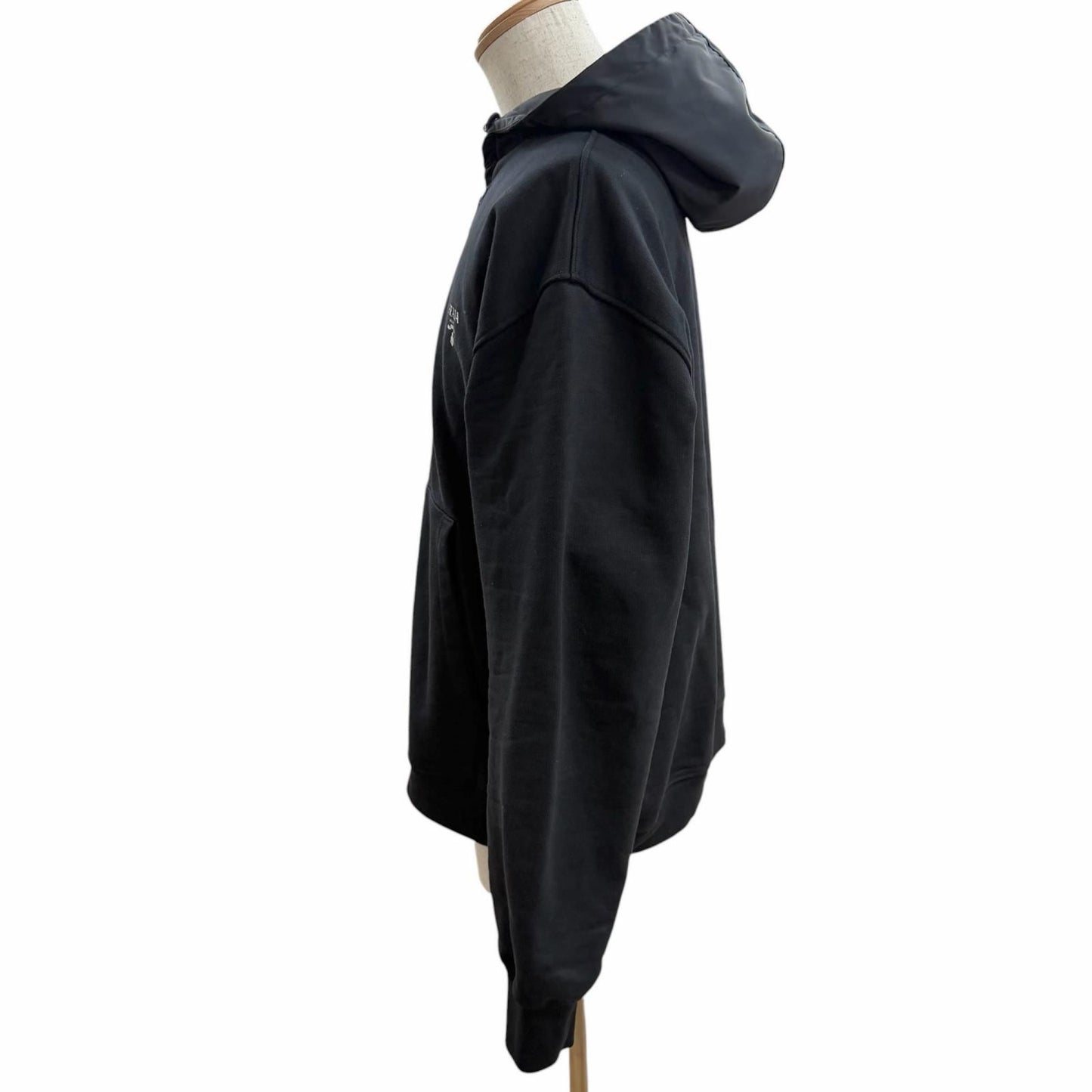 Prada Re-Nylon Cotton Hoodie — view 3