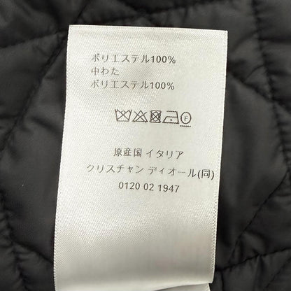 Dior Cotton 100% Macro Cannage Quilted with Liner Trench Coat Beige