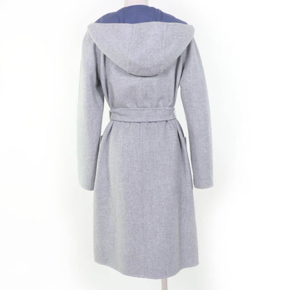 Max Mara Cucito a Mano Virgin Wool Angora White Tag Reversible Double Face with — view 5