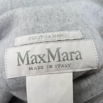 Max Mara Cucito a Mano Virgin Wool Angora White Tag Reversible Double Face with — view 9