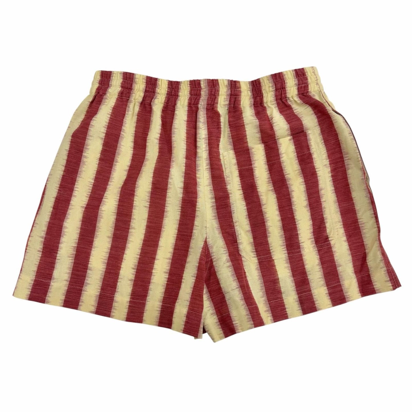 Dior Cotton 100% Striped Shorts Red Yellow 38 — view 2
