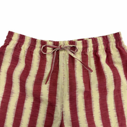 Dior Cotton 100% Striped Shorts Red Yellow 38 — view 3