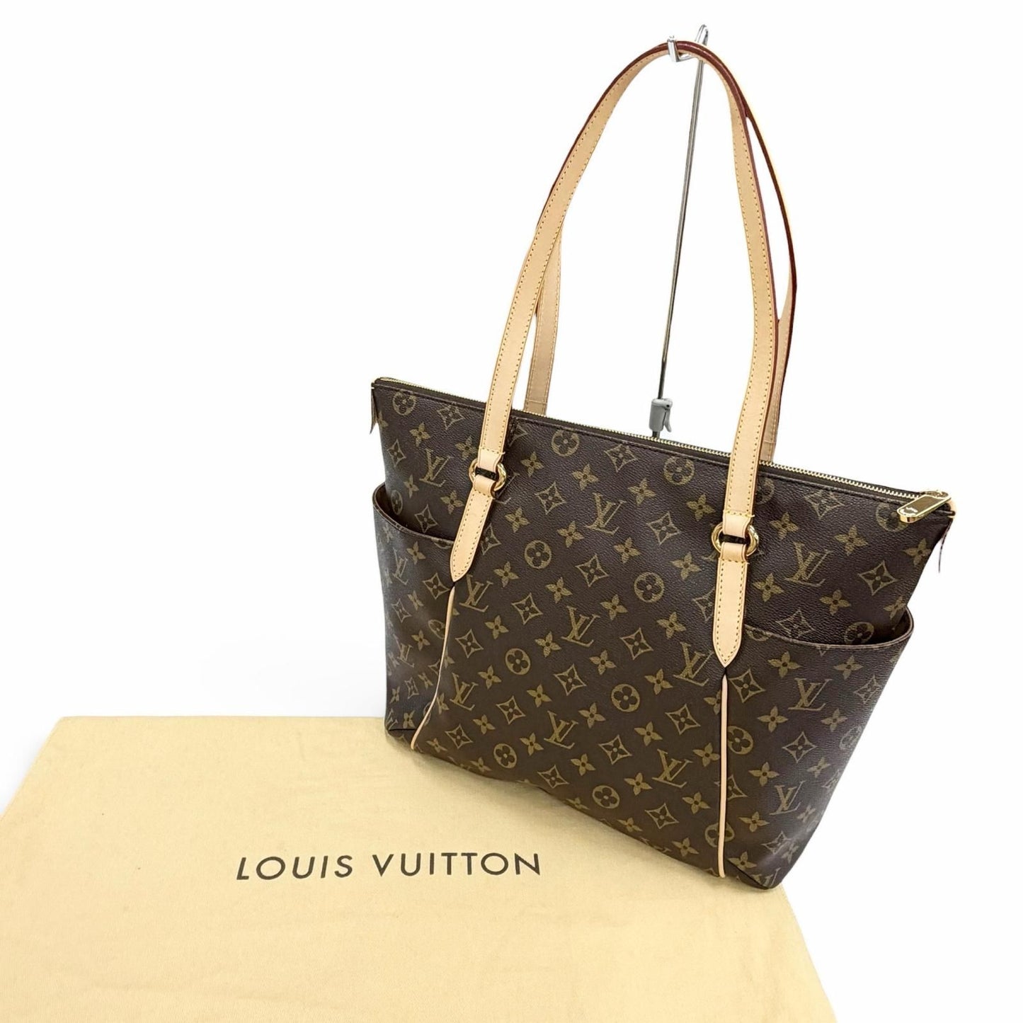 Louis Vuitton Monogram Totally MM Canvas Tote Brown Recommended — view 2