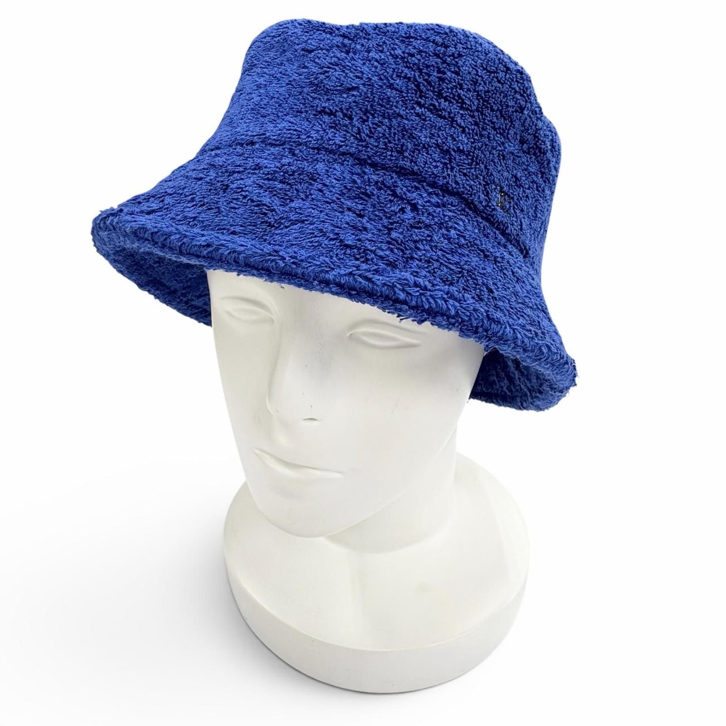 Chanel 21c CC Logo Pile Bucket Hat Blue M Recommended
