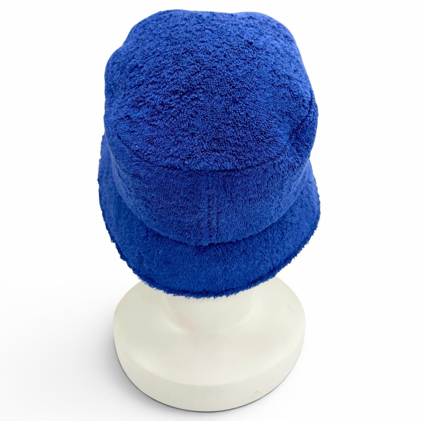 Chanel 21c CC Logo Pile Bucket Hat Blue M Recommended — view 4