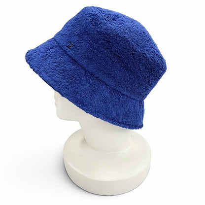 Chanel 21c CC Logo Pile Bucket Hat Blue M Recommended — view 2