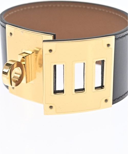 Hermes Bracelet Bangle Black — view 5