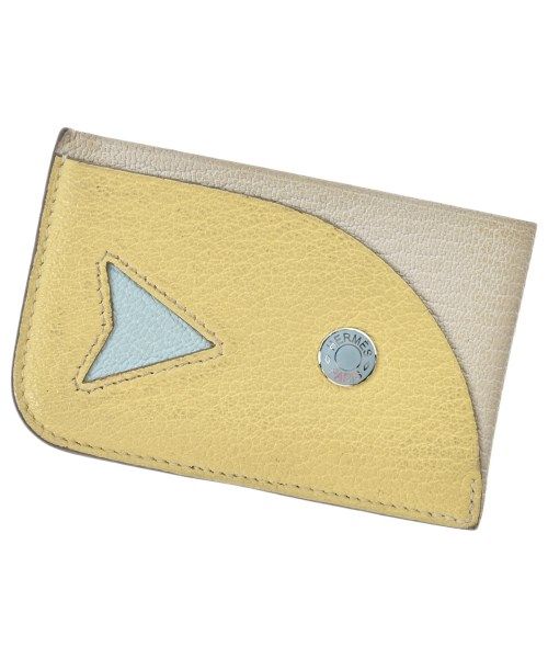 Hermes Card Case Card Holders Ivory