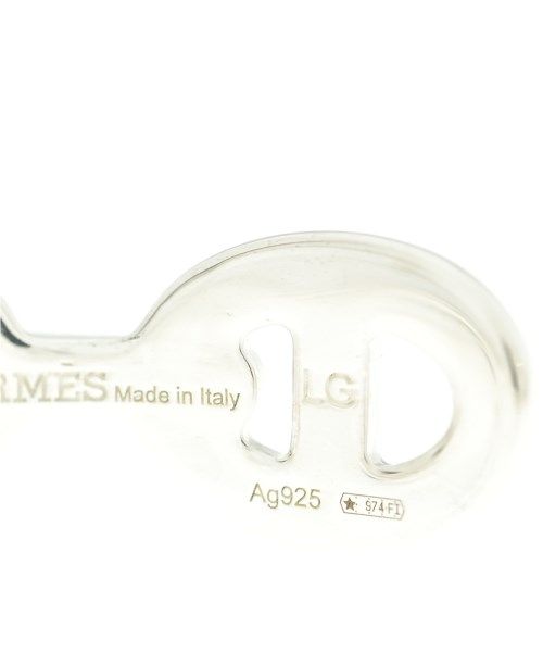 Hermes Bracelet Bangle Silver — view 5