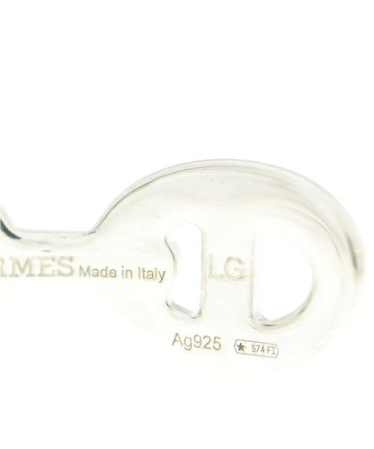 Hermes Bracelet Bangle Silver — view 5