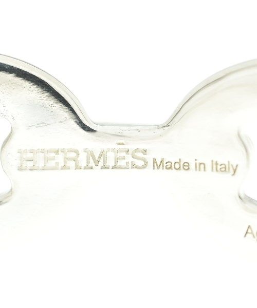 Hermes Bracelet Bangle Silver — view 4