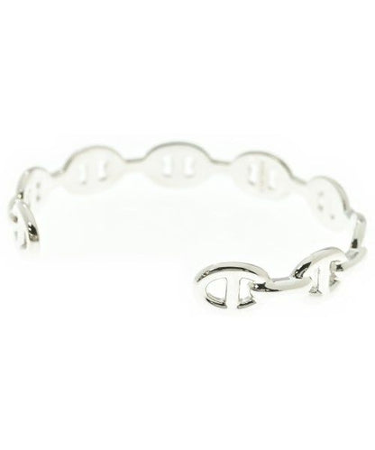 Hermes Bracelet Bangle Silver — view 2