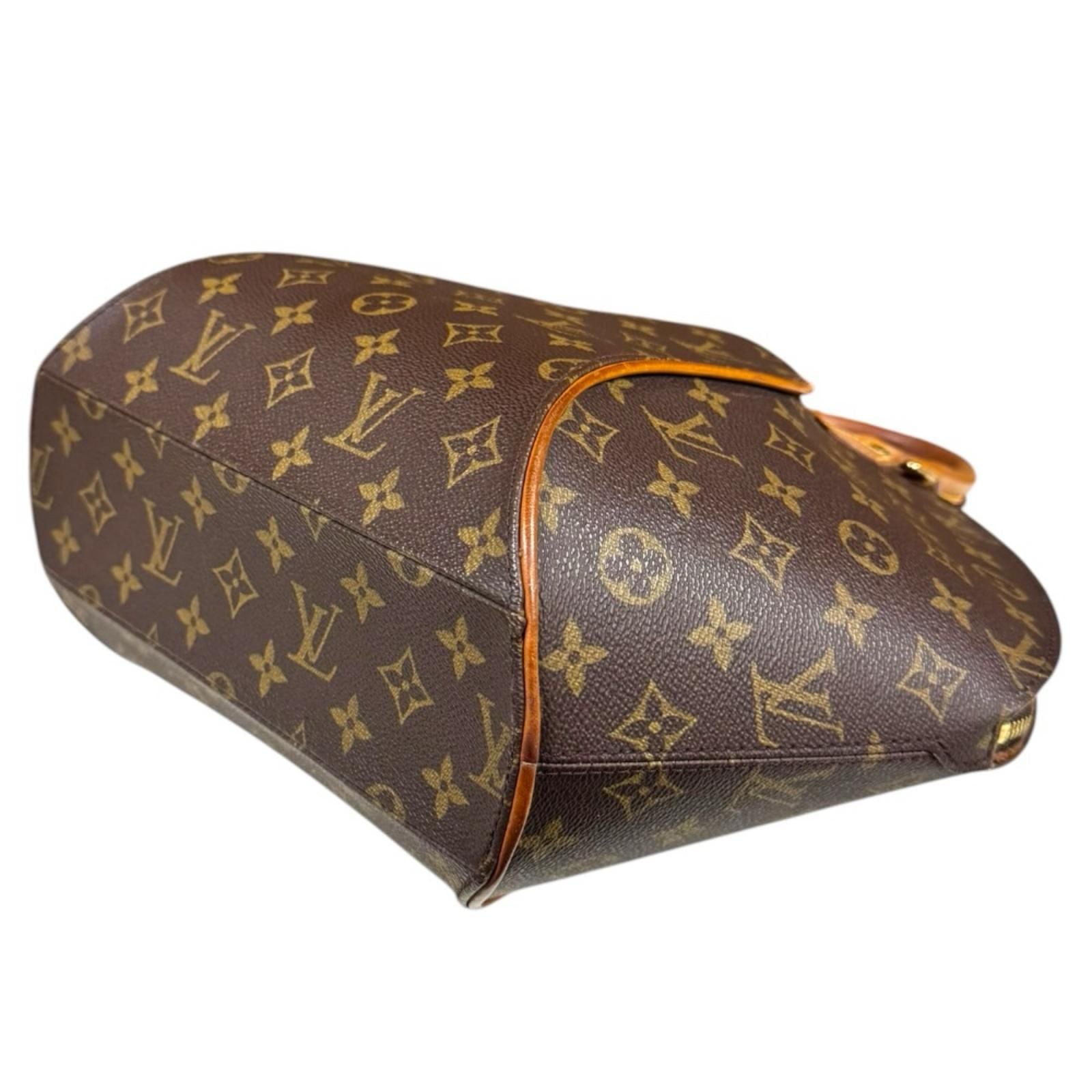 Louis Vuitton Ellipse MM Monogram Handbag Canvas Brown — view 7