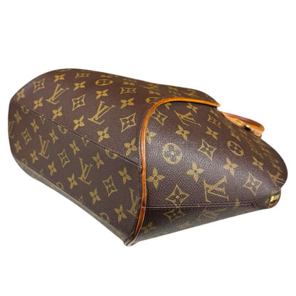 Louis Vuitton Ellipse MM Monogram Handbag Canvas Brown — view 7