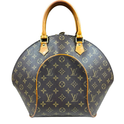 Louis Vuitton Ellipse MM Monogram Handbag Canvas Brown — view 3
