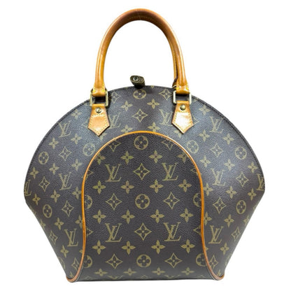 Louis Vuitton Ellipse MM Monogram Handbag Canvas Brown