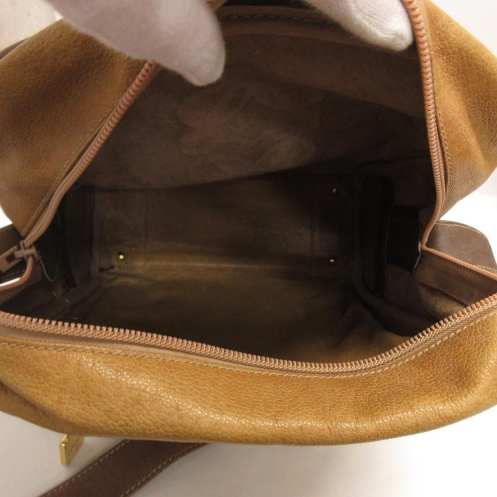 Loewe Anagram Shoulder Bag Crossbody Square Leather Beige — view 5