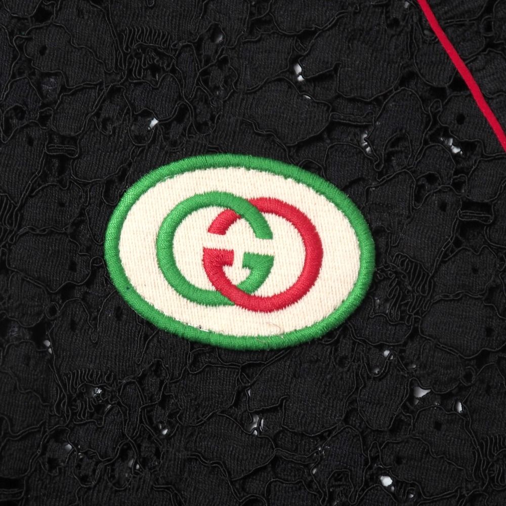 Gucci Web Jacket 36 Lace Zip Up GG Logo Patch — view 5