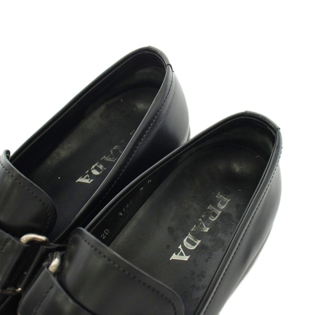 Prada Business Shoes Leather 8.5 Black — view 7