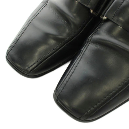 Prada Business Shoes Leather 8.5 Black — view 6