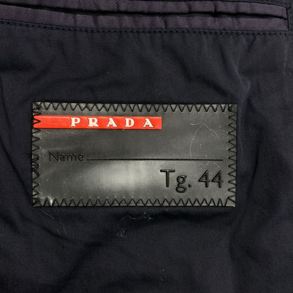 Prada Sport Cotton Terre Jacket 44 Navy — view 6