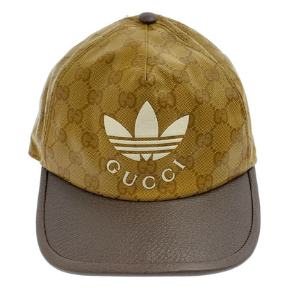 Gucci GG Crystal Cap Hat L Brown — view 2