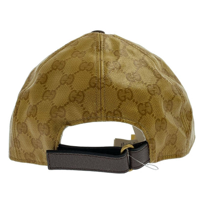 Gucci GG Crystal Cap Hat L Brown — view 5