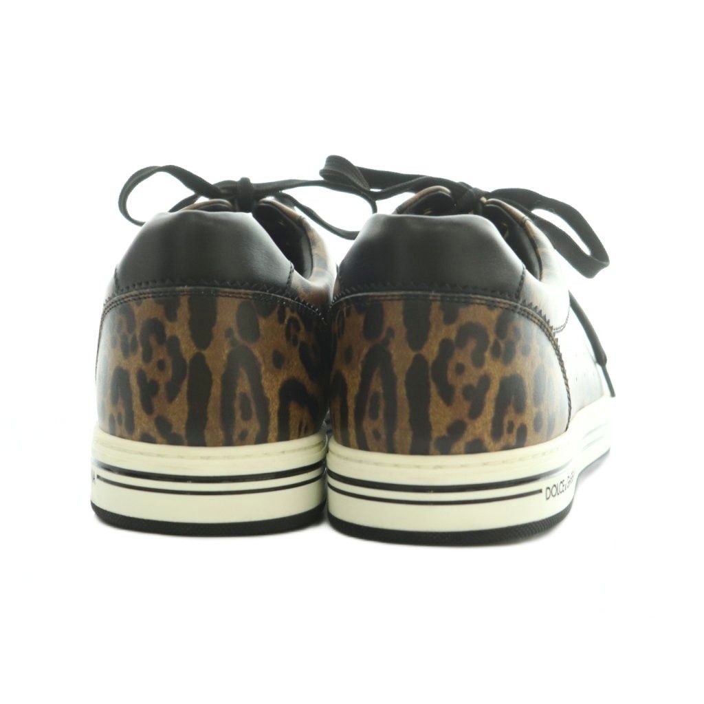Dolce & Gabbana Sneakers Shoes Leopard Print 6 Brown Black — view 5