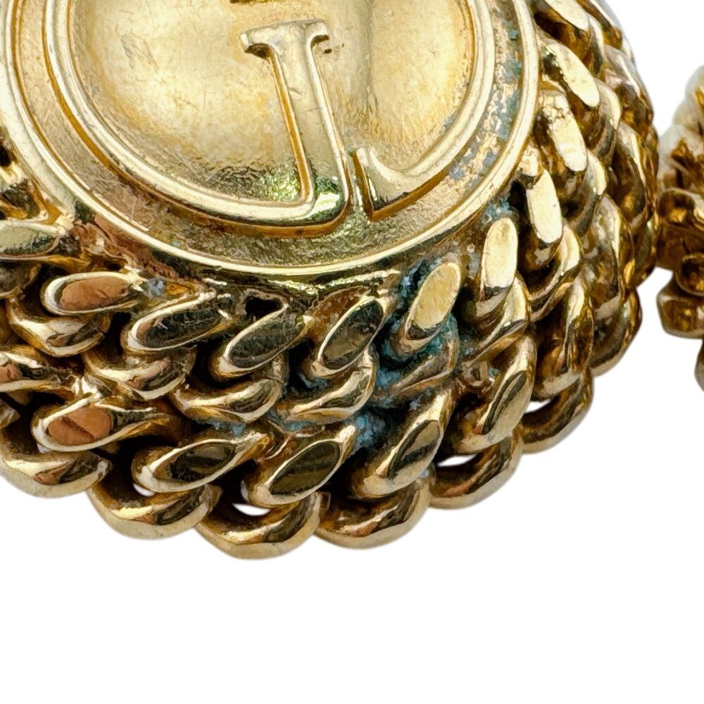 Gucci Vintage Interlocking Chain Earrings — view 7