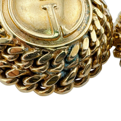 Gucci Vintage Interlocking Chain Earrings — view 7