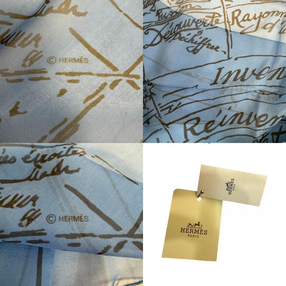 Hermes Birth of an Idea Naissance Dune Idee Carre 140 Scarf — view 7