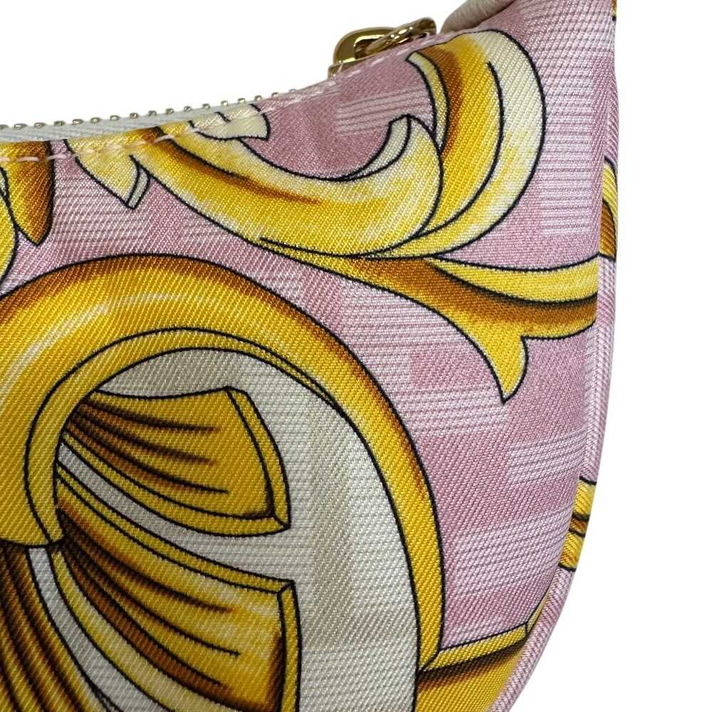 Fendi Collaboration Pouch Letter Ring Logo Hobo Nano Graphie Handbag
