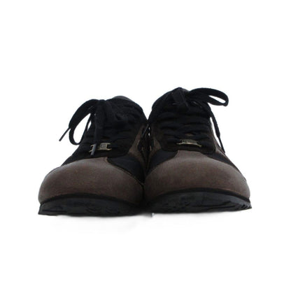 Dolce & Gabbana Leather Sneakers Shoes DG Logo 7 Brown — view 2