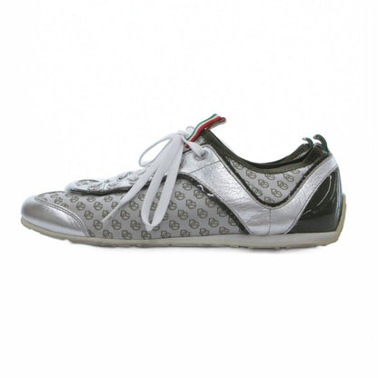 Dolce & Gabbana Low Cut Sneakers Shoes DG Logo 7 Silver