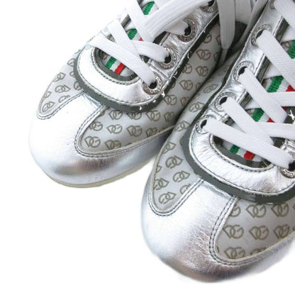 Dolce & Gabbana Low Cut Sneakers Shoes DG Logo 7 Silver — view 5