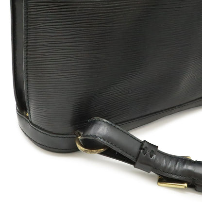Louis Vuitton Epi Cobran Backpack Shoulder Bag Leather Noir Black — view 9