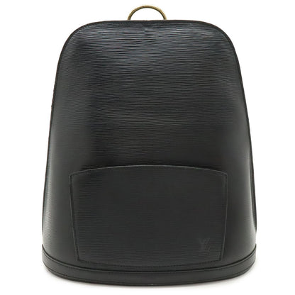 Louis Vuitton Epi Cobran Backpack Shoulder Bag Leather Noir Black