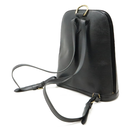 Louis Vuitton Epi Cobran Backpack Shoulder Bag Leather Noir Black — view 2