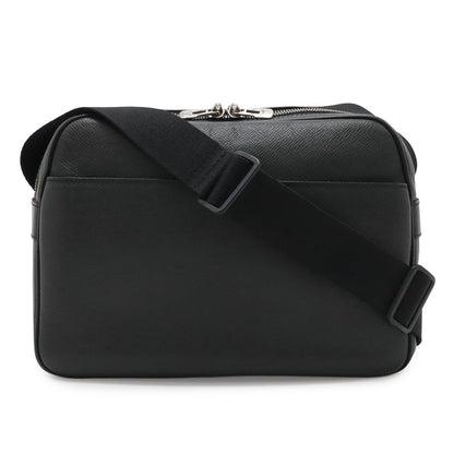 Louis Vuitton Taiga Reporter PM Shoulder Bag Crossbody Leather Ardoise Black