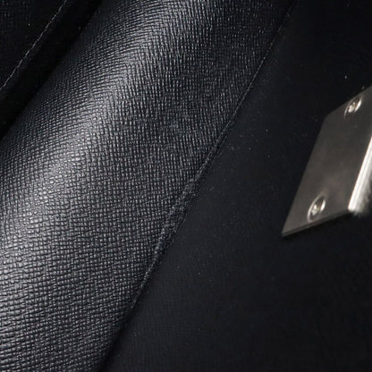 Louis Vuitton Taiga Selenga Clutch Leather Ardoise Black — view 7