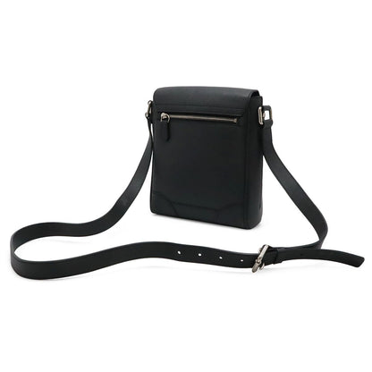 Louis Vuitton Taiga Shoulder Bag Crossbody Leather Ardoise Black — view 2