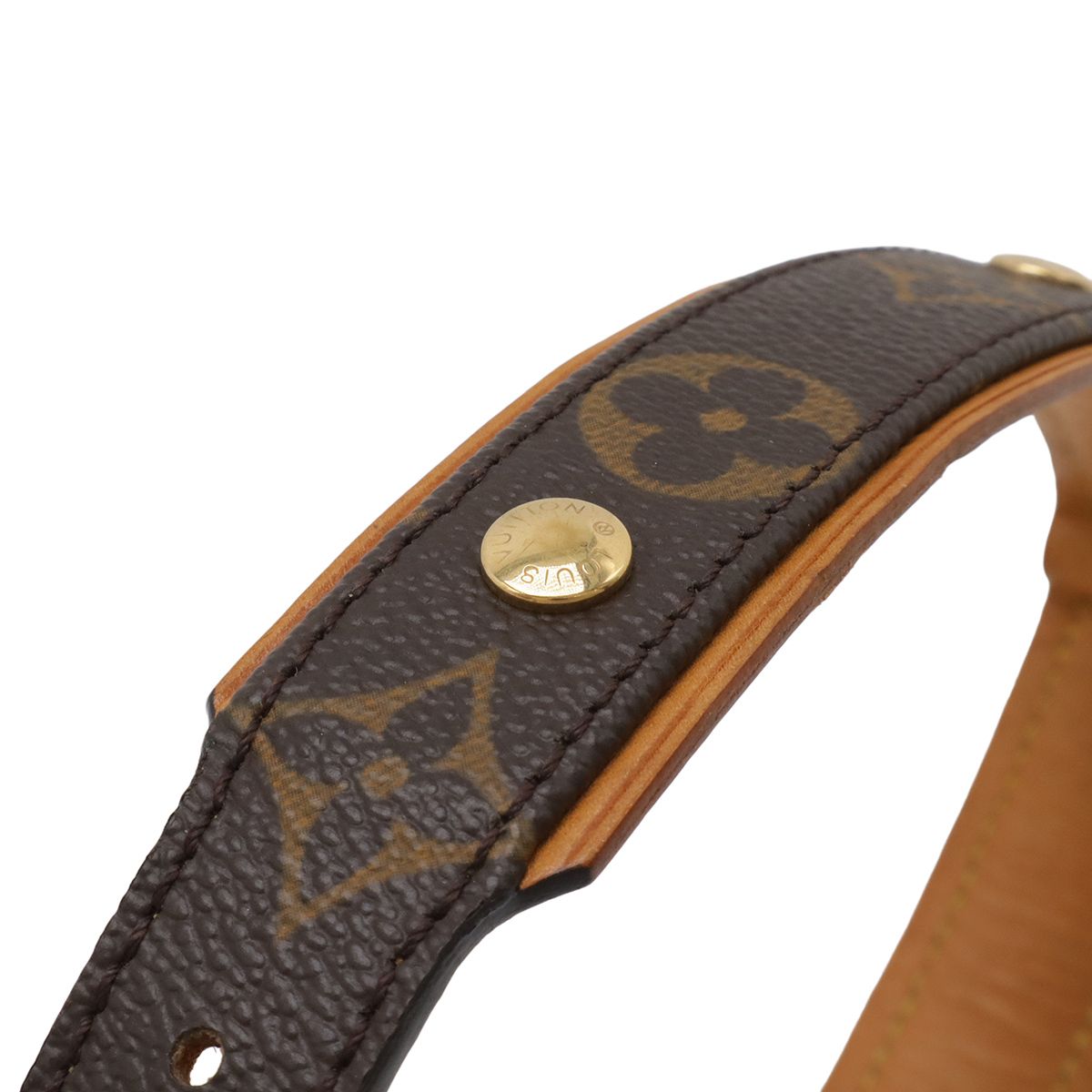 Louis Vuitton Monogram Less Baxter GM Collie GM Set Dog Tall Collar Pet Dog Pet — view 5