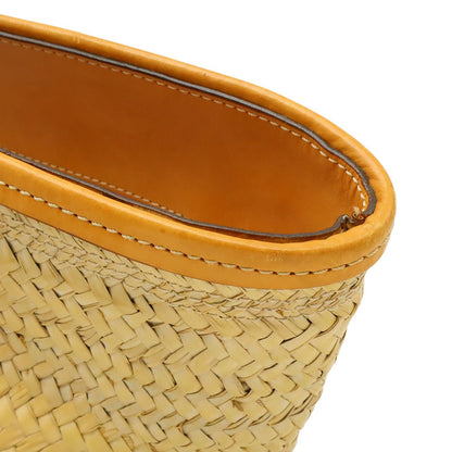 Loewe Anagram Basket Bag Large Bag Raffia Straw Natural Tan Brown — view 7