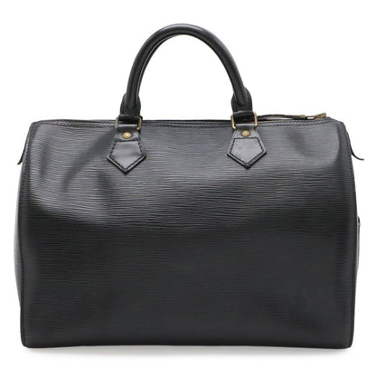 Louis Vuitton Epi Speedy 30 Boston Bag Leather Noir Black