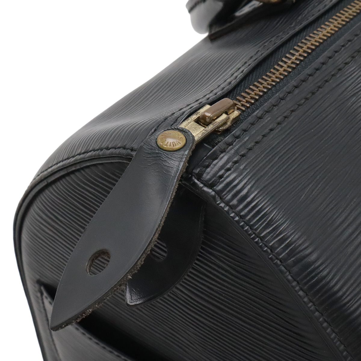 Louis Vuitton Epi Speedy 30 Boston Bag Leather Noir Black — view 5